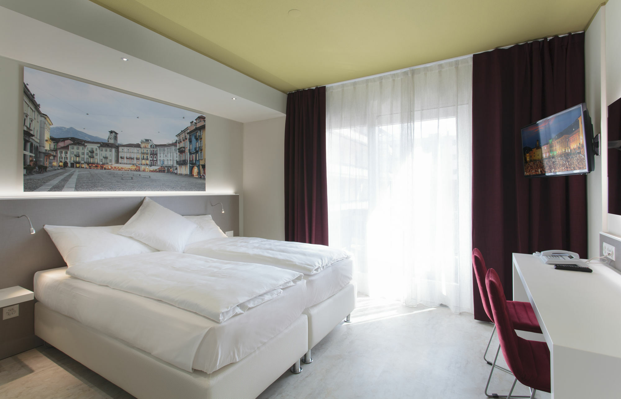 Hotel City Локарно Екстер'єр фото